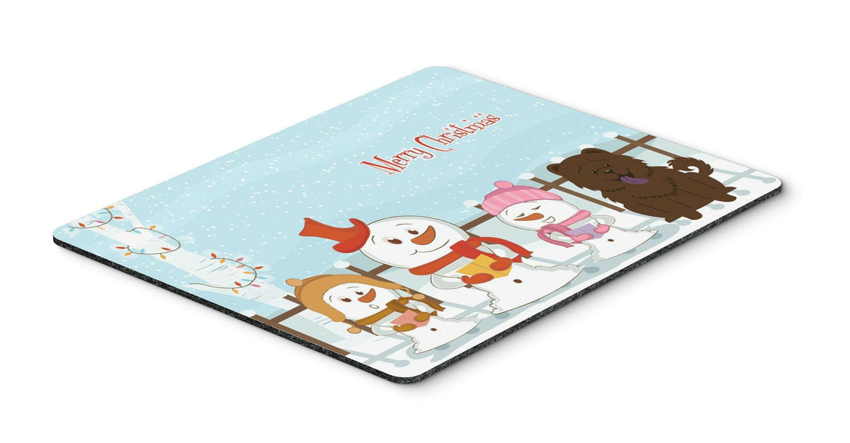 Merry Christmas Carolers Chow Chow Chocolate Mouse Pad, Hot Pad or Trivet BB2472MP by Caroline&#39;s Treasures