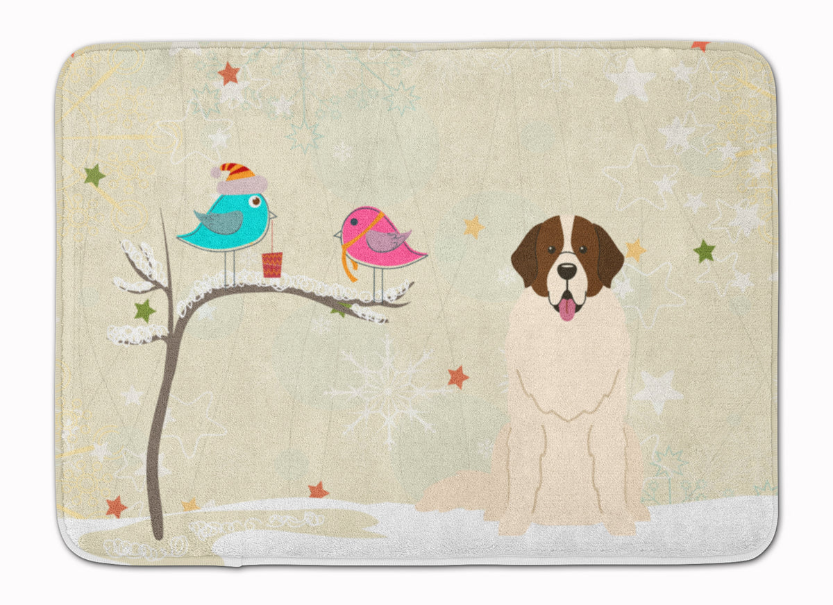 Christmas Presents between Friends Moscow Watchdog Machine Washable Memory Foam Mat BB2499RUG - the-store.com