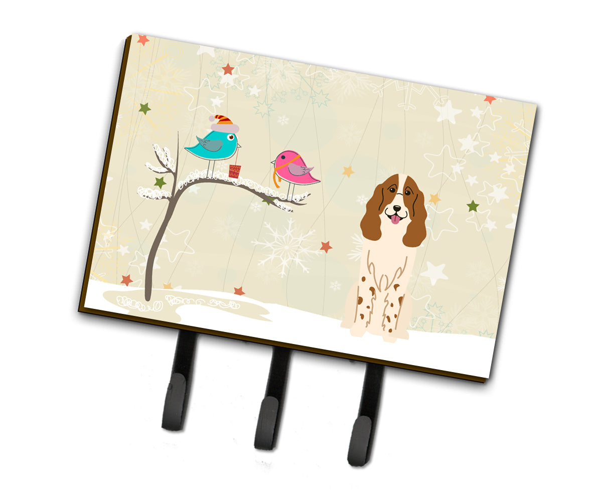 Christmas Presents between Friends Russian Spaniel Leash or Key Holder BB2503TH68  the-store.com.