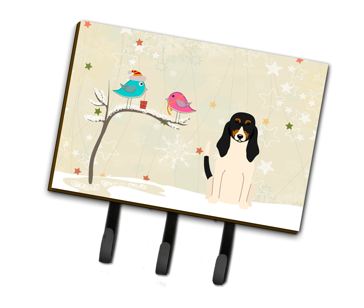 Christmas Presents between Friends Swiss Hound Leash or Key Holder BB2516TH68  the-store.com.