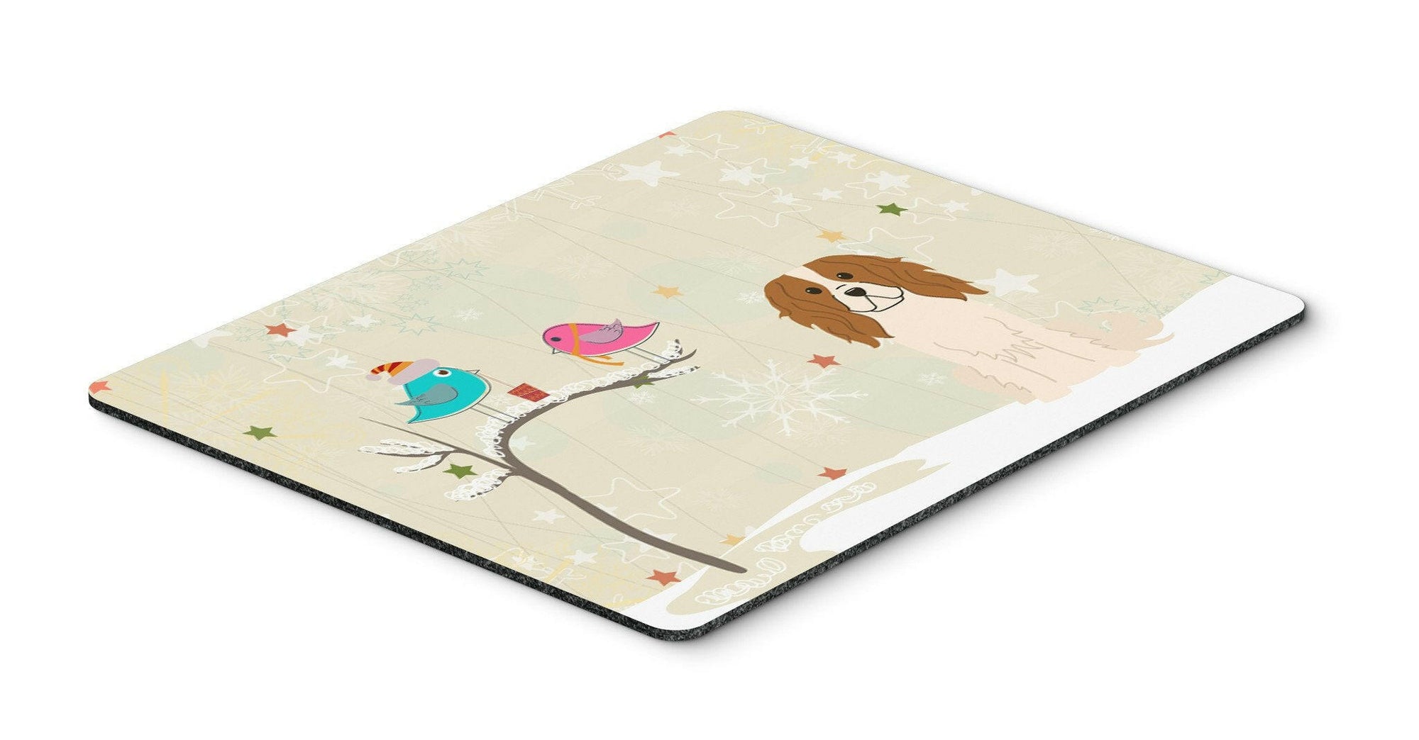 Christmas Presents between Friends Cavalier Spaniel Mouse Pad, Hot Pad or Trivet BB2530MP by Caroline's Treasures