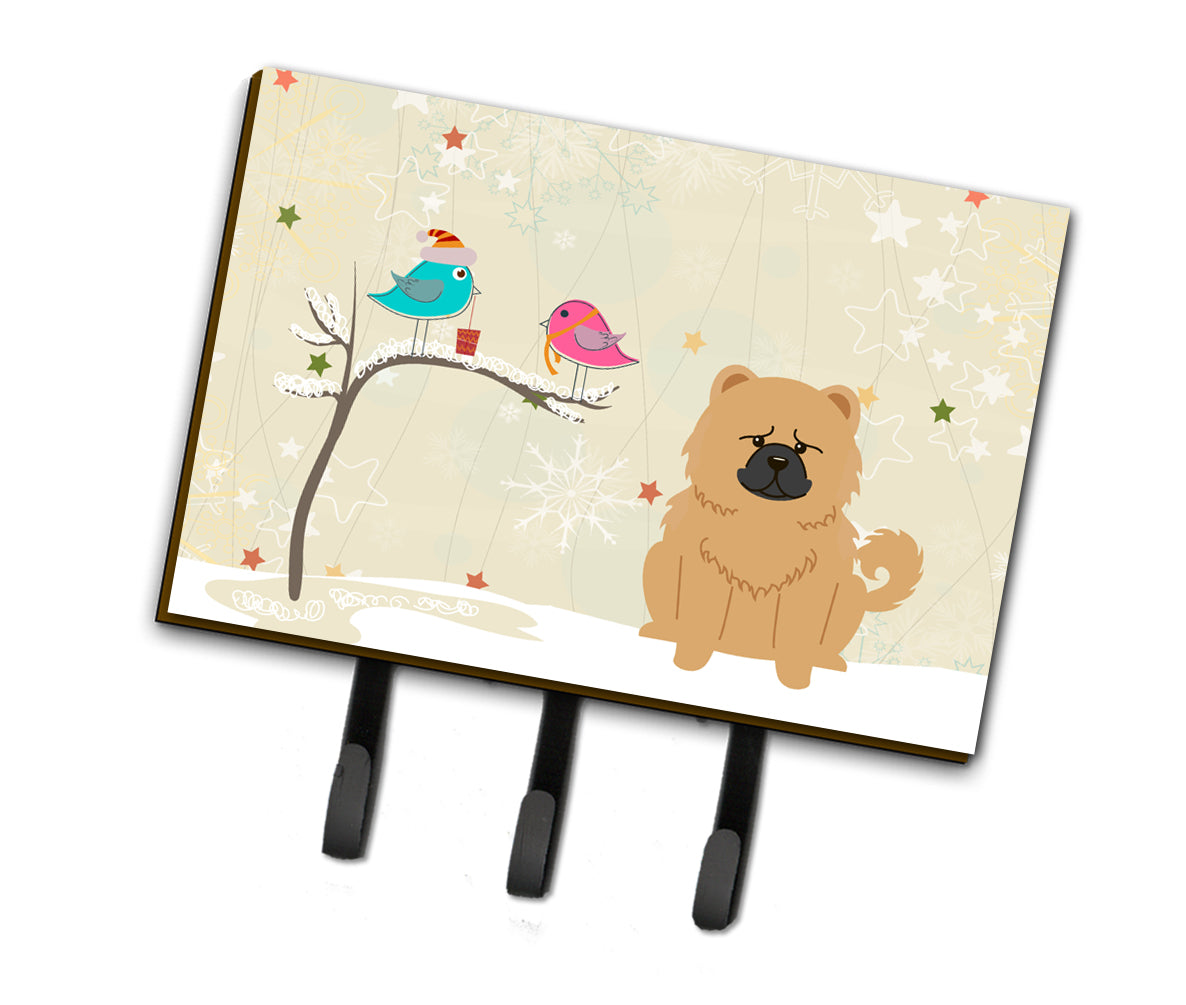 Christmas Presents between Friends Chow Chow Cream Leash or Key Holder BB2616TH68  the-store.com.
