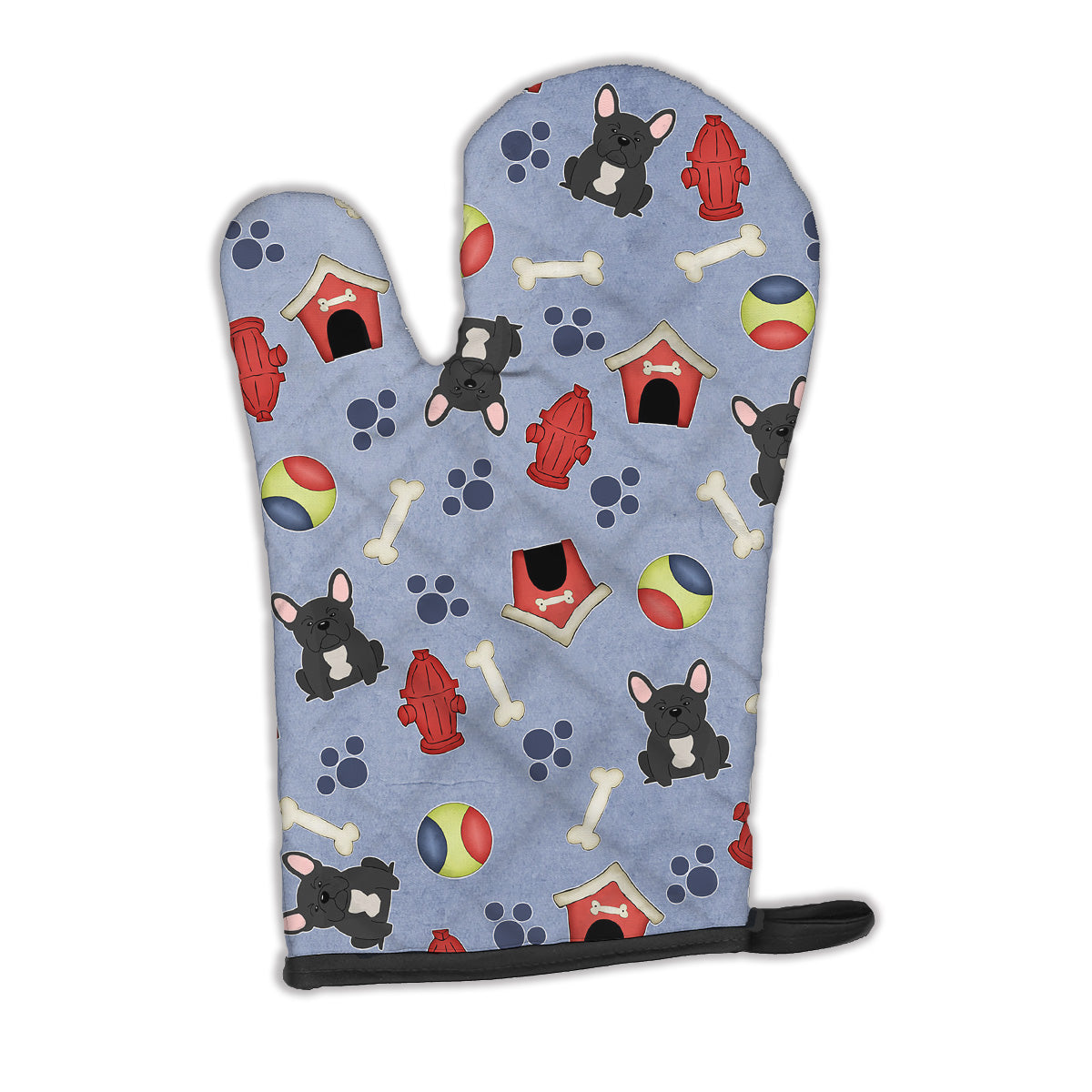 Dog House Collection French Bulldog Black Oven Mitt BB2627OVMT  the-store.com.