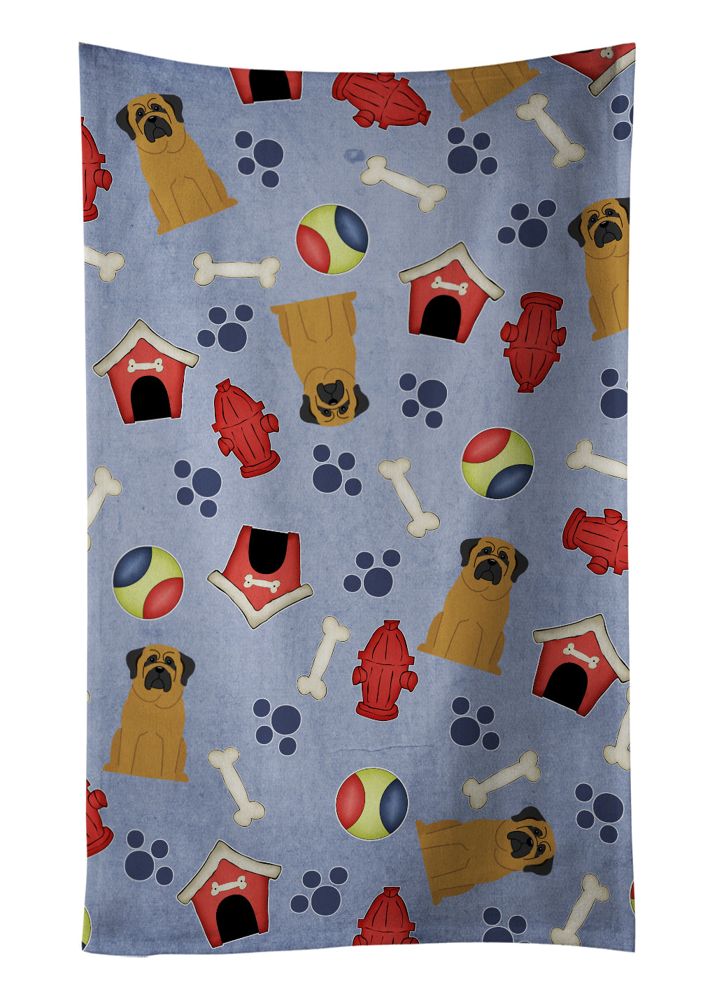 Dog House Collection Mastiff Kitchen Towel BB2631KTWL - the-store.com