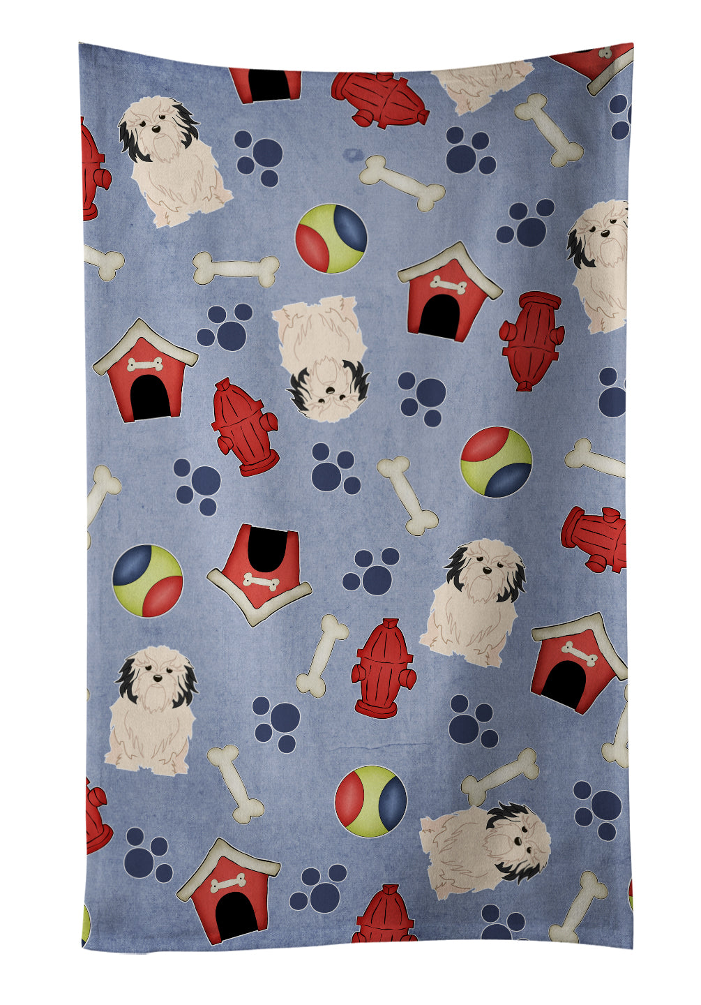 Dog House Collection Lowchen Kitchen Towel BB2632KTWL - the-store.com