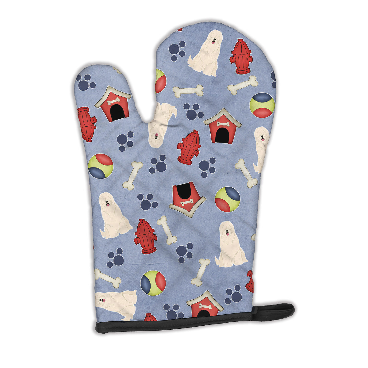 Dog House Collection South Russian Sheepdog Oven Mitt BB2637OVMT  the-store.com.