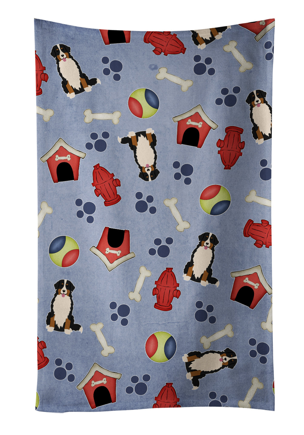 Dog House Collection Bernese Mountain Dog Kitchen Towel BB2649KTWL - the-store.com
