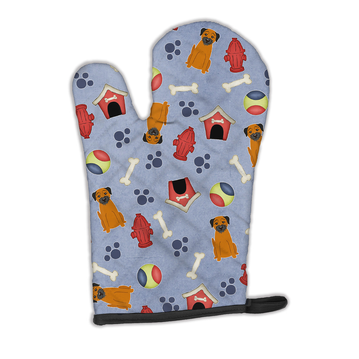 Dog House Collection Border Terrier Oven Mitt BB2652OVMT  the-store.com.