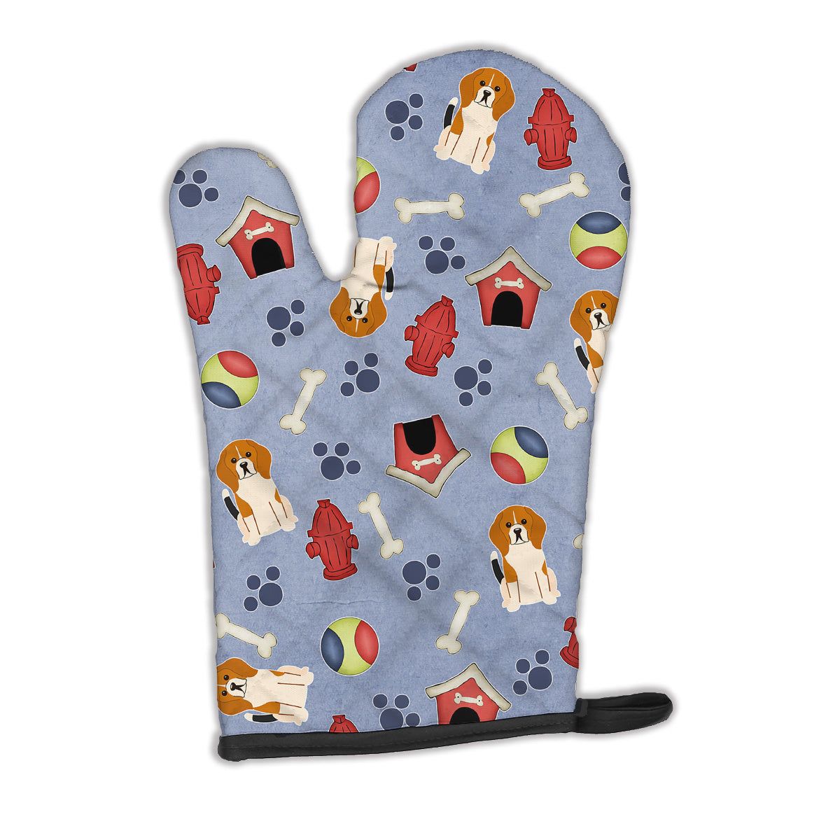 Dog House Collection Beagle Tricolor Oven Mitt BB2653OVMT  the-store.com.