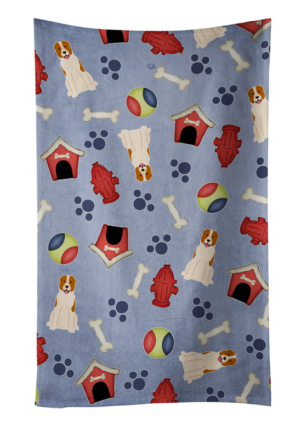 Dog House Collection Central Asian Shepherd Dog Kitchen Towel BB2662KTWL - the-store.com