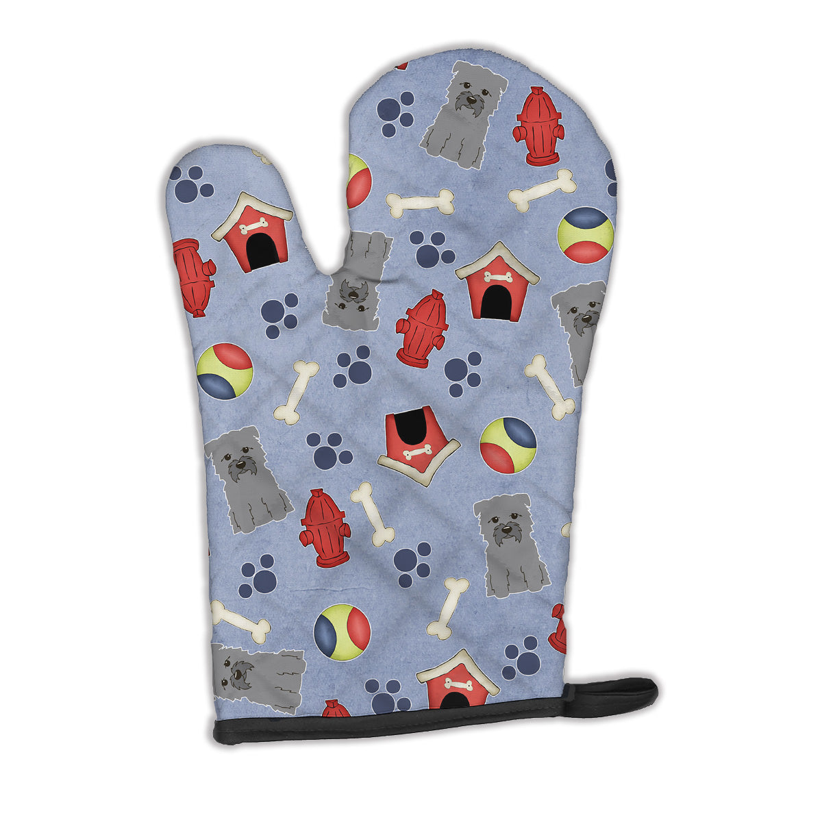 Dog House Collection Glen of Imal Grey Oven Mitt BB2672OVMT  the-store.com.