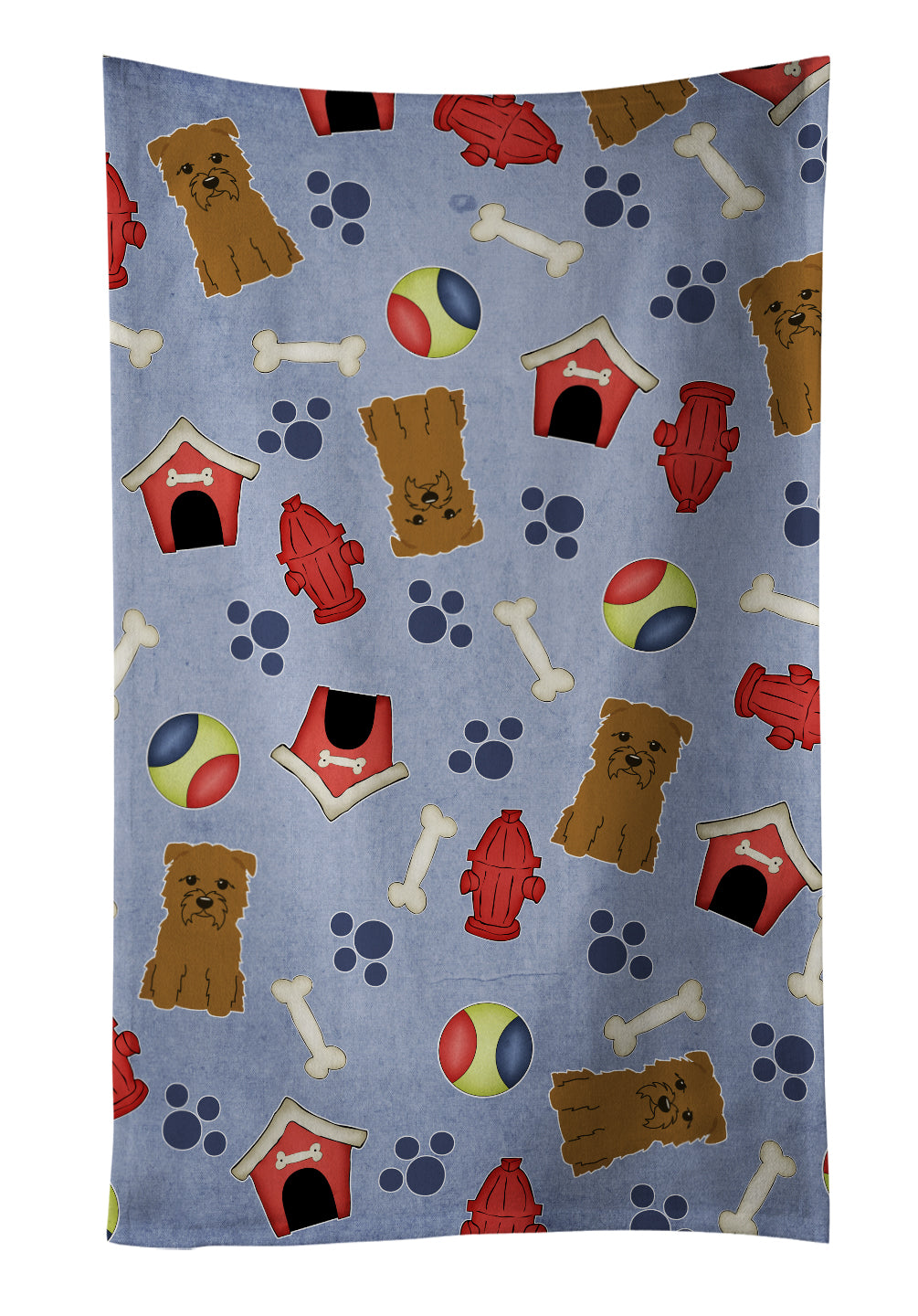 Dog House Collection Glen of Imal Tan Kitchen Towel BB2673KTWL - the-store.com