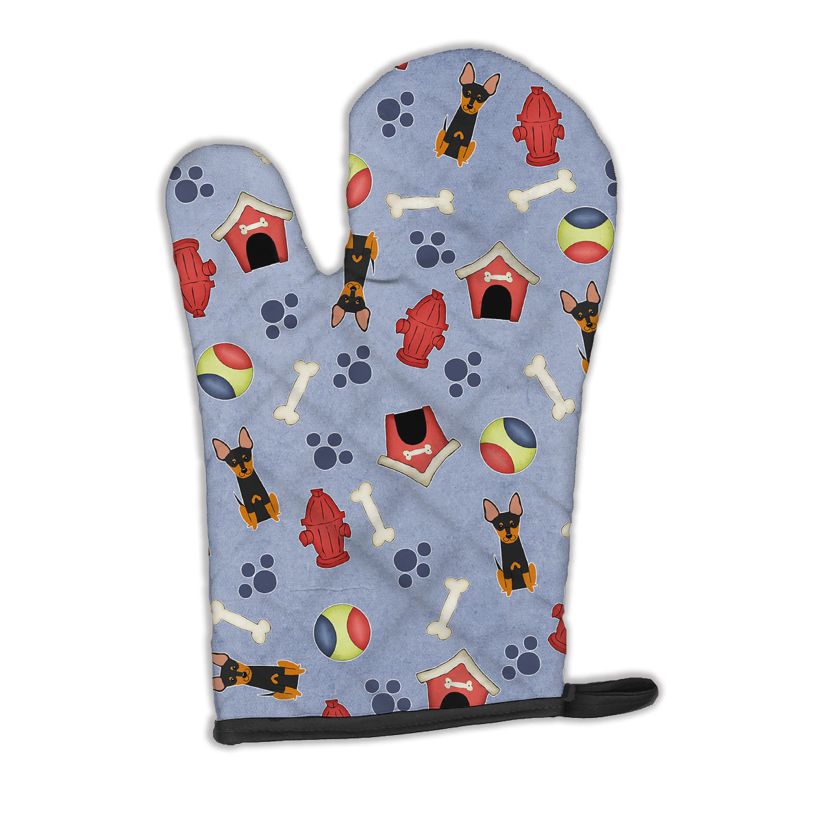 Dog House Collection English Toy Terrier Oven Mitt BB2722OVMT  the-store.com.