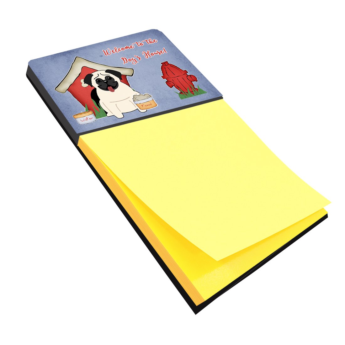 Dog House Collection Pug Cream Sticky Note Holder BB2758SN by Caroline&#39;s Treasures