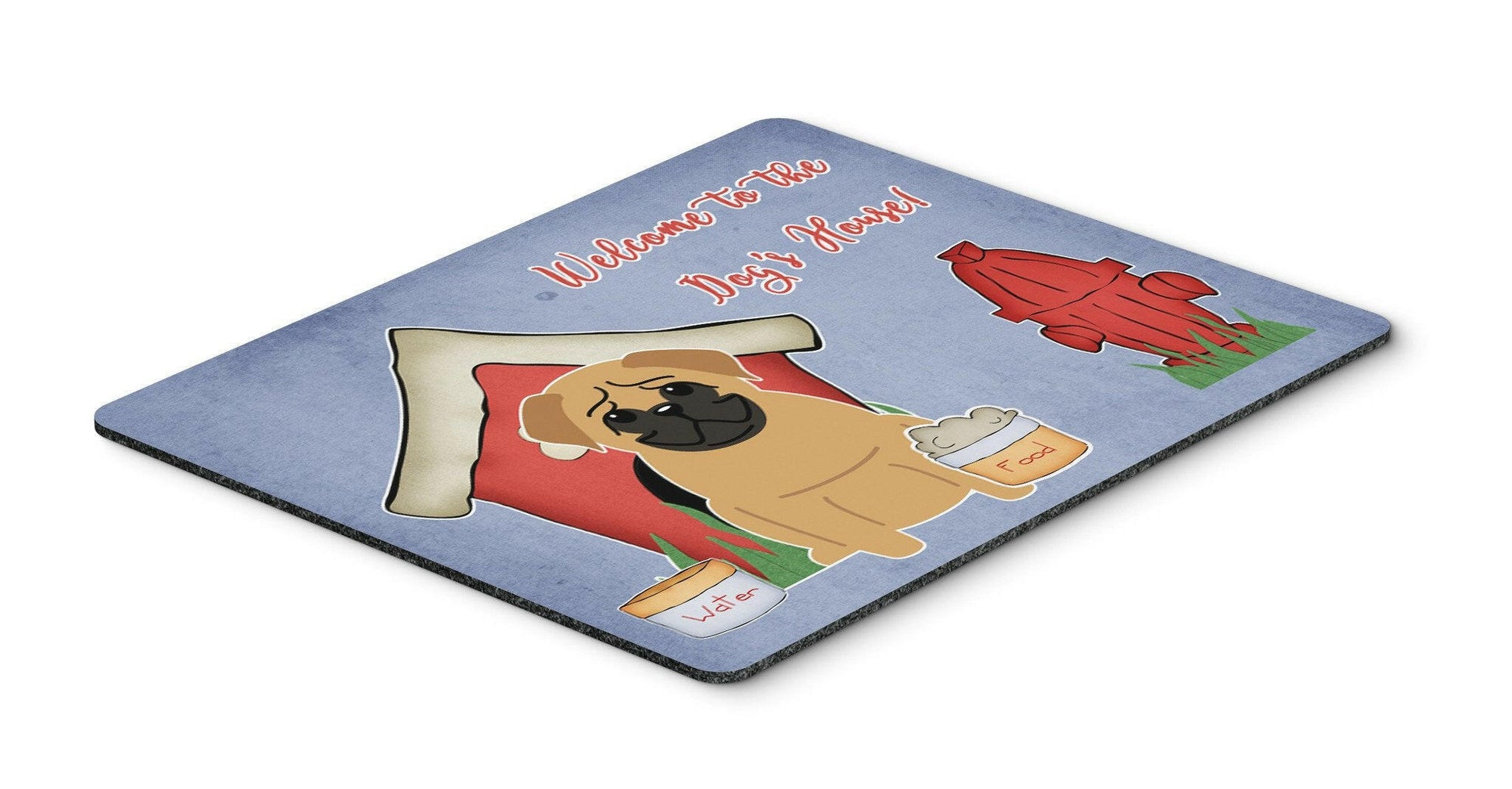 Dog House Collection Pug Brown Mouse Pad, Hot Pad or Trivet BB2761MP by Caroline's Treasures