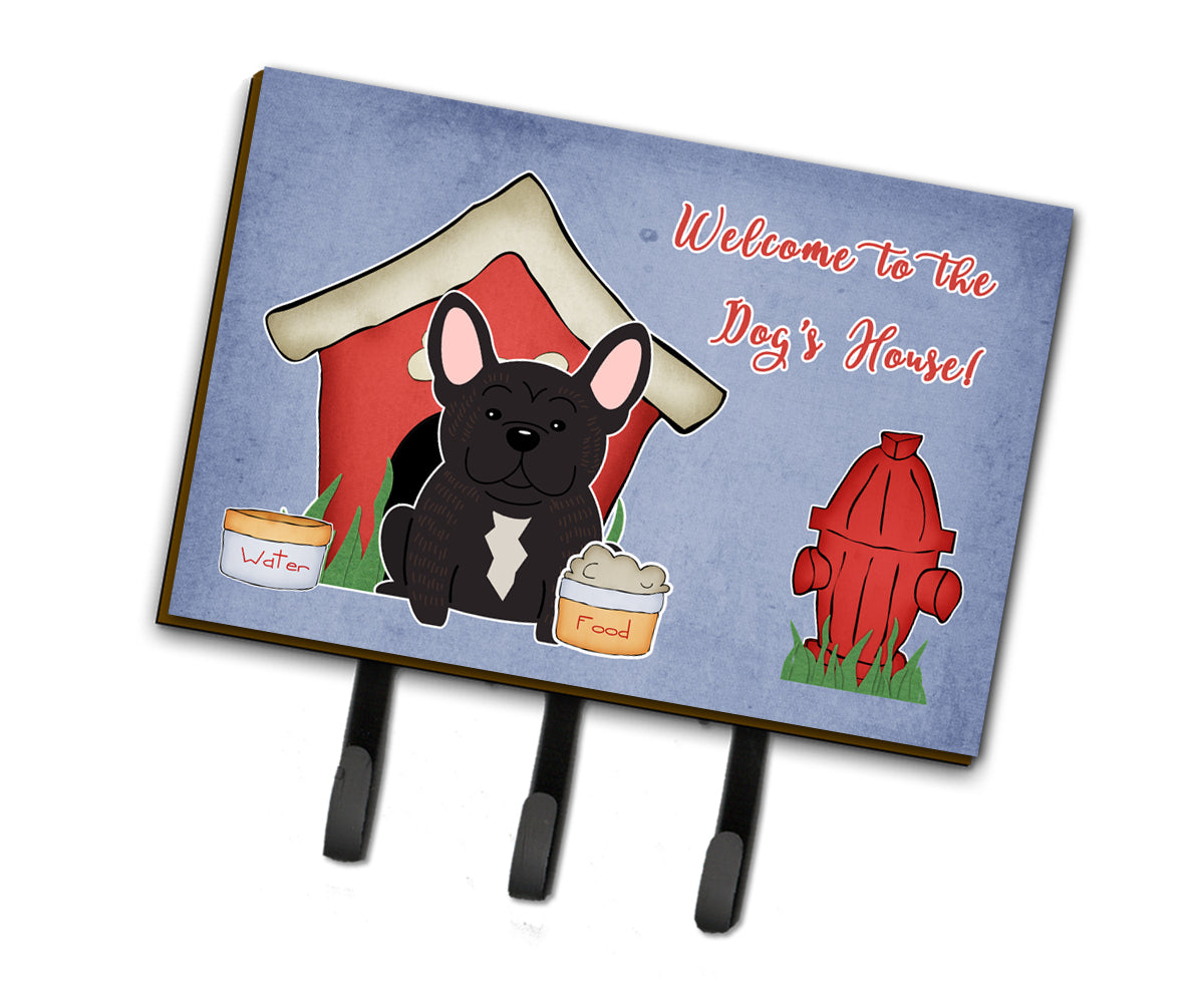 Dog House Collection French Bulldog Brindle Leash or Key Holder  the-store.com.