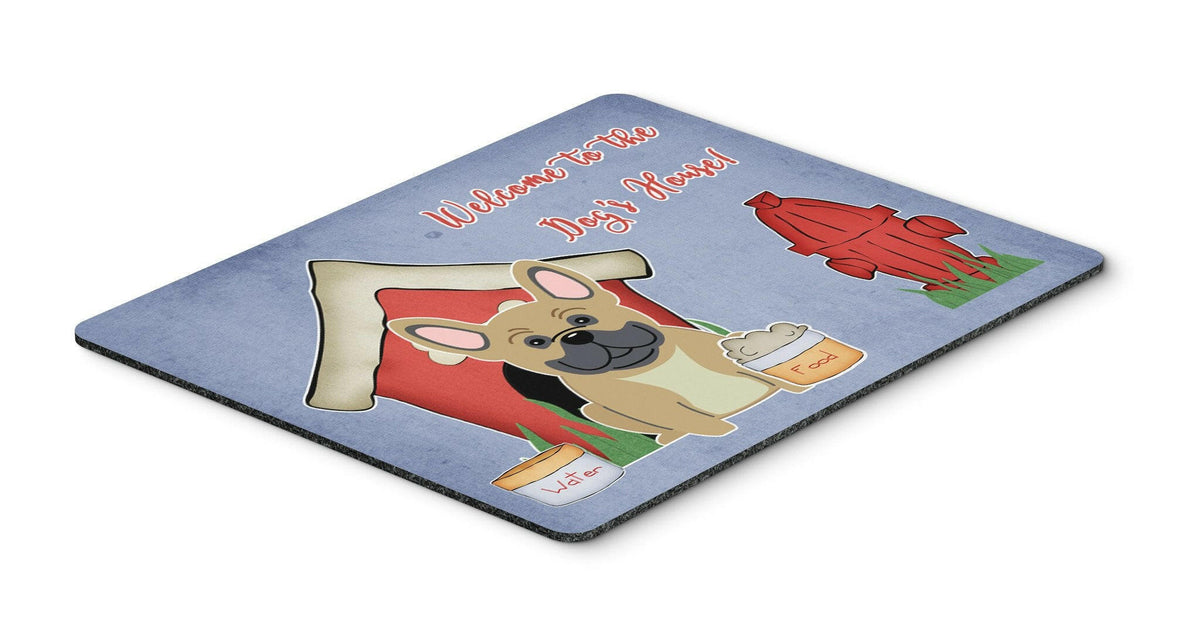Dog House Collection French Bulldog Cream Mouse Pad, Hot Pad or Trivet BB2764MP by Caroline&#39;s Treasures