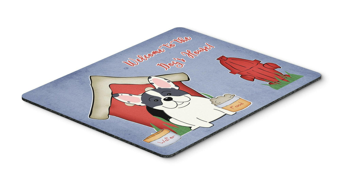 Dog House Collection French Bulldog Piebald Mouse Pad, Hot Pad or Trivet BB2765MP by Caroline&#39;s Treasures