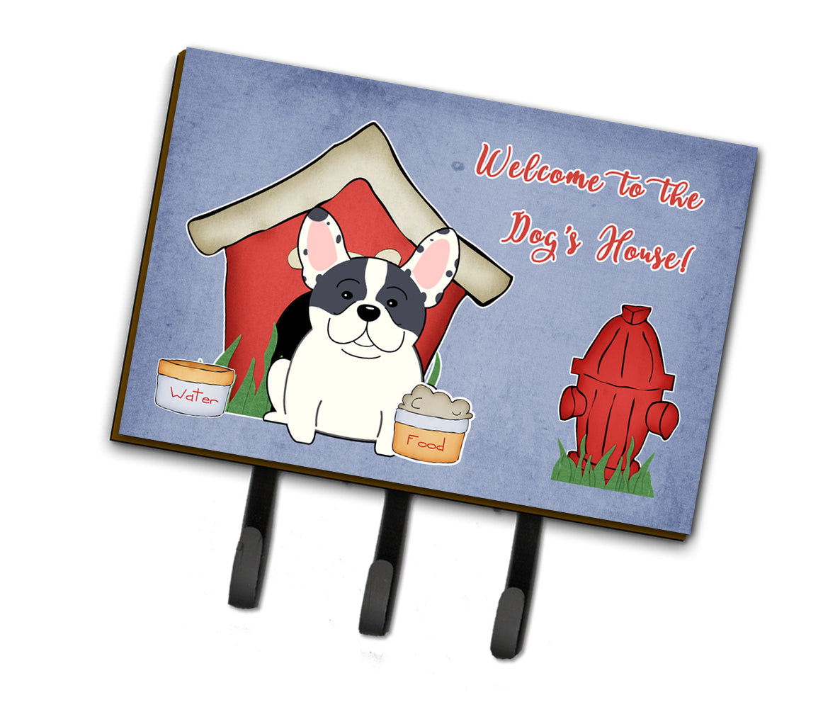 Dog House Collection French Bulldog Piebald Leash or Key Holder BB2765TH68  the-store.com.