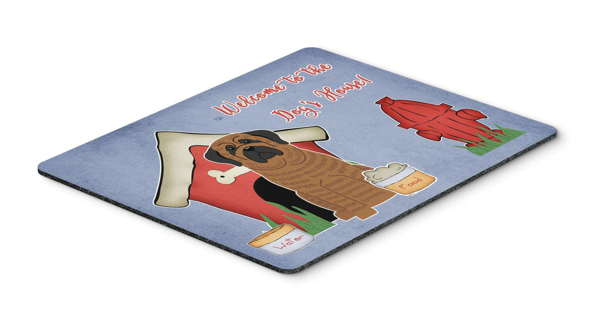 Dog House Collection Mastiff Brindle Mouse Pad, Hot Pad or Trivet BB2769MP by Caroline&#39;s Treasures