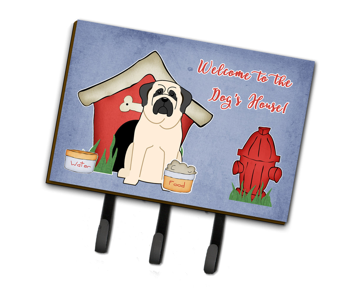 Dog House Collection Mastiff White Leash or Key Holder BB2771TH68  the-store.com.