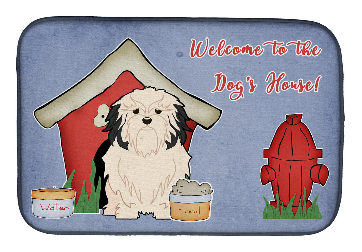Dog House Collection Lowchen Dish Drying Mat BB2773DDM