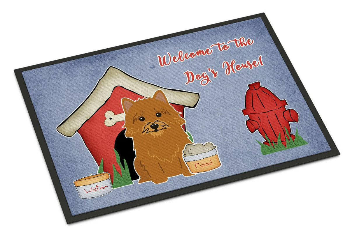 Dog House Collection Norwich Terrier Indoor or Outdoor Mat 24x36 BB2774JMAT - the-store.com