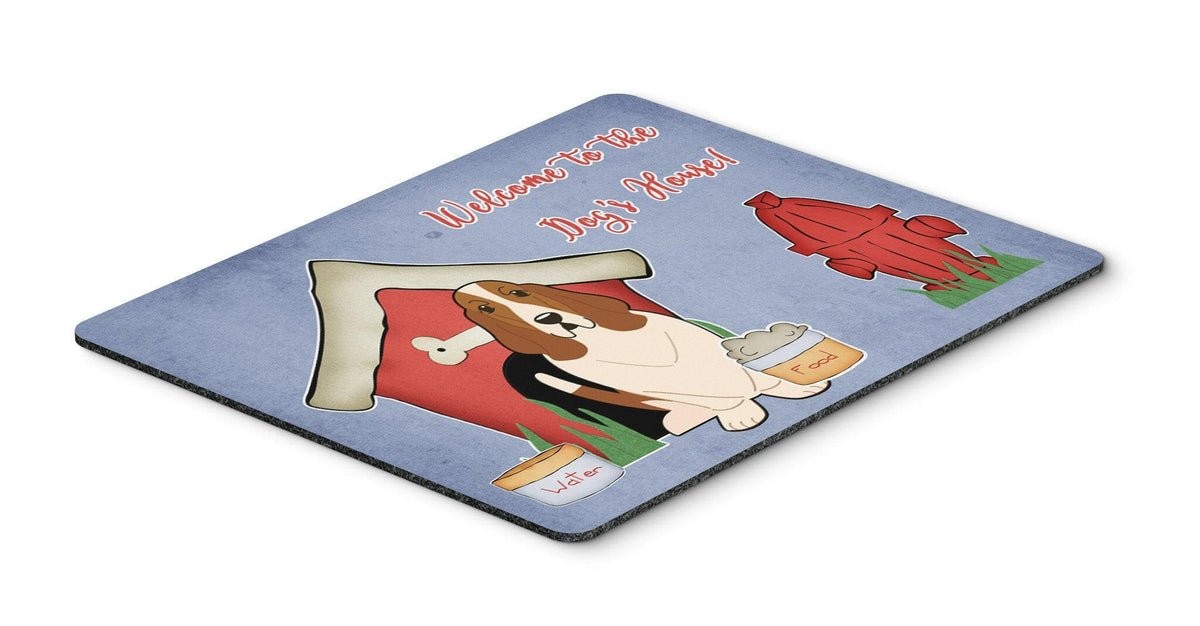 Dog House Collection Basset Hound Mouse Pad, Hot Pad or Trivet BB2775MP by Caroline&#39;s Treasures