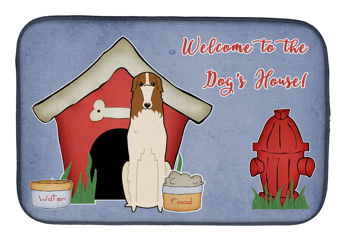 Dog House Collection Borzoi Dish Drying Mat BB2777DDM  the-store.com.
