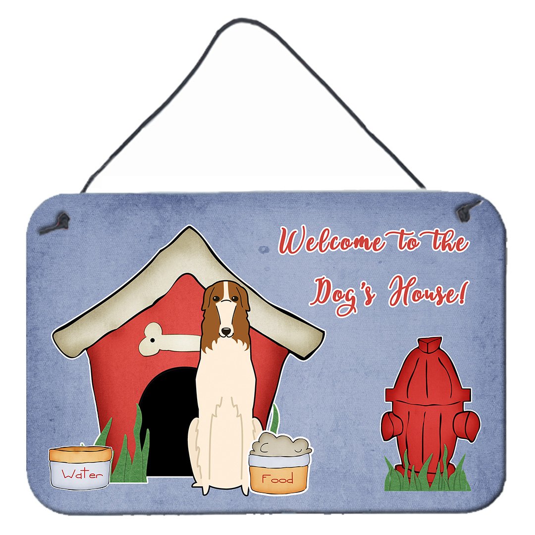 Dog House Collection Borzoi Wall or Door Hanging Prints BB2777DS812 by Caroline&#39;s Treasures
