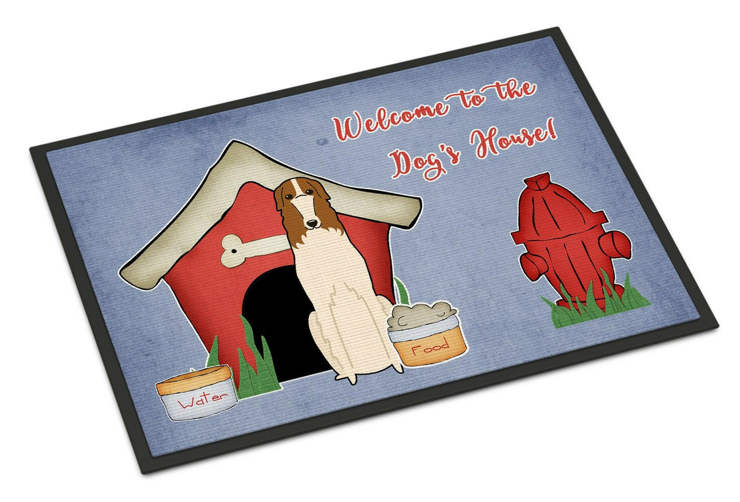 Dog House Collection Borzoi Indoor or Outdoor Mat 24x36 BB2777JMAT - the-store.com