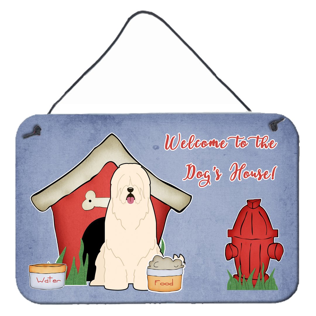 Dog House Collection South Russian Sheepdog Wall or Door Hanging Prints by Caroline&#39;s Treasures