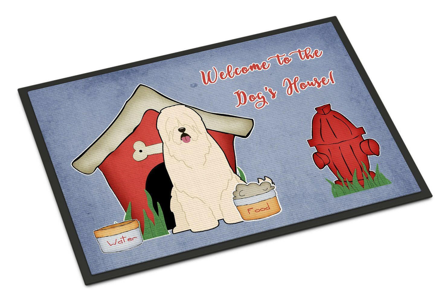 Dog House Collection South Russian Sheepdog Indoor or Outdoor Mat 24x36 BB2778JMAT - the-store.com