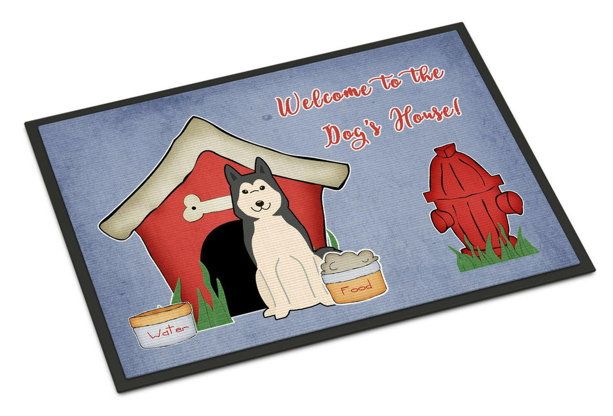 Dog House Collection West Siberian Laika Spitz Indoor or Outdoor Mat 18x27 BB2779MAT - the-store.com