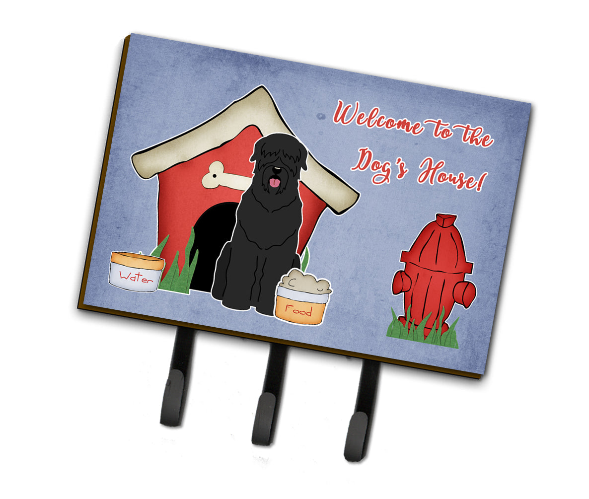 Dog House Collection Black Russian Terrier Leash or Key Holder BB2780TH68  the-store.com.