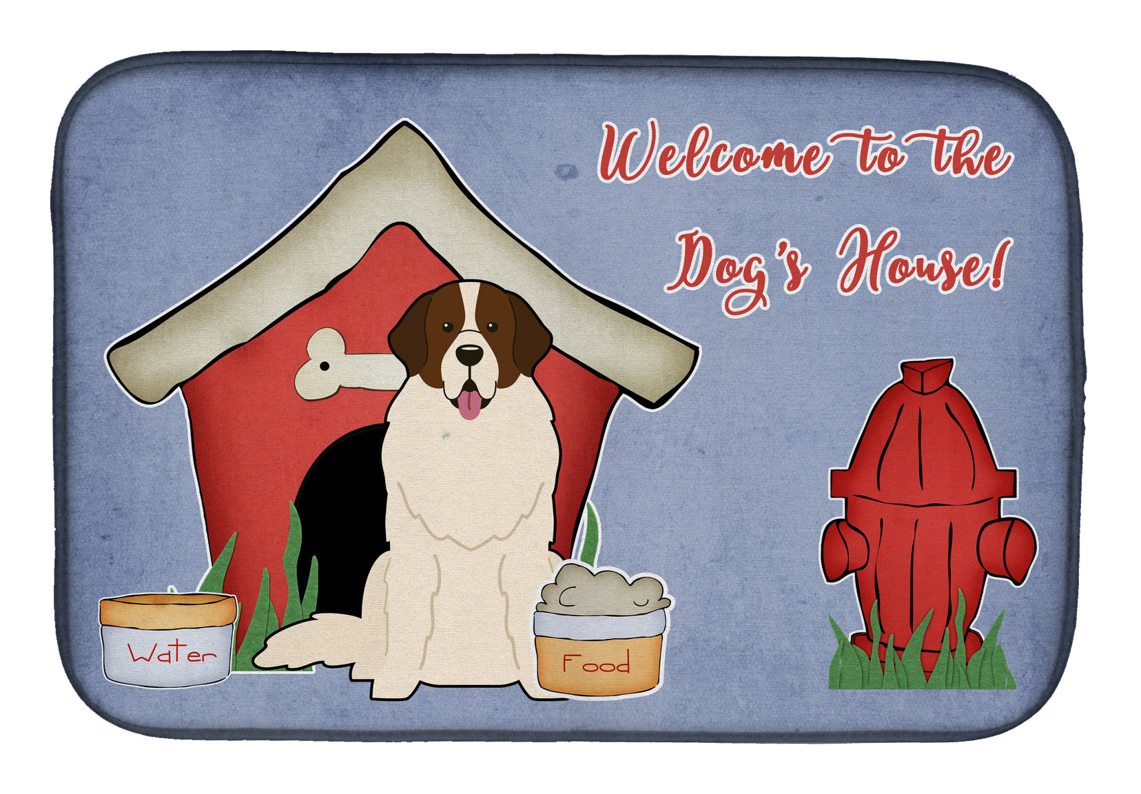 Dog House Collection Moscow Watchdog Dish Drying Mat BB2781DDM  the-store.com.
