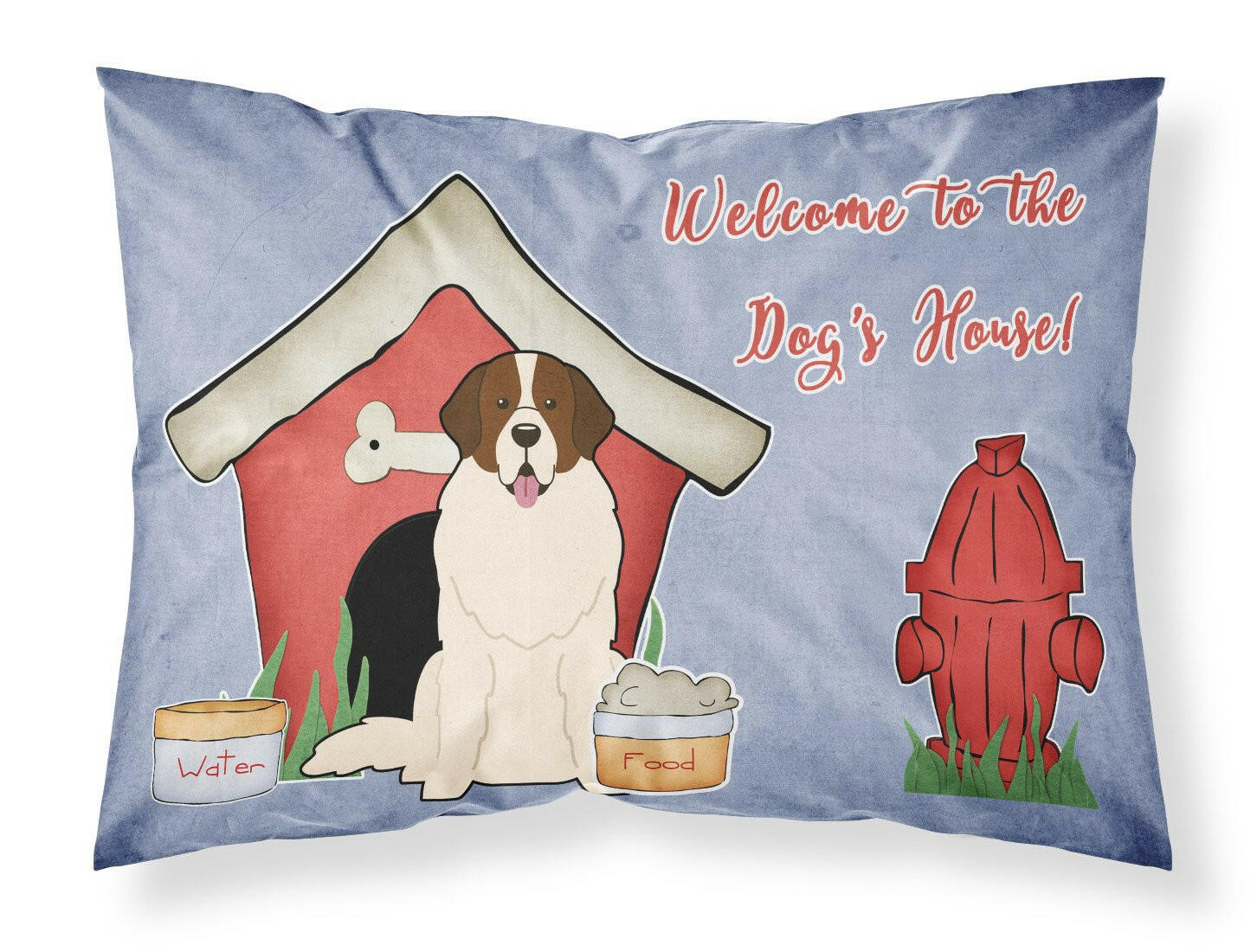Dog House Collection Moscow Watchdog Fabric Standard Pillowcase BB2781PILLOWCASE by Caroline's Treasures
