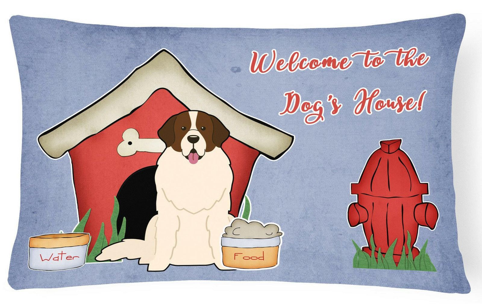 Dog House Collection Moscow Watchdog Canvas Fabric Decorative Pillow BB2781PW1216 by Caroline's Treasures