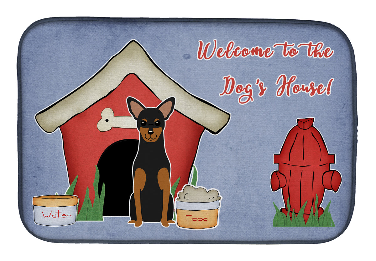 Dog House Collection Manchester Terrier Dish Drying Mat BB2782DDM