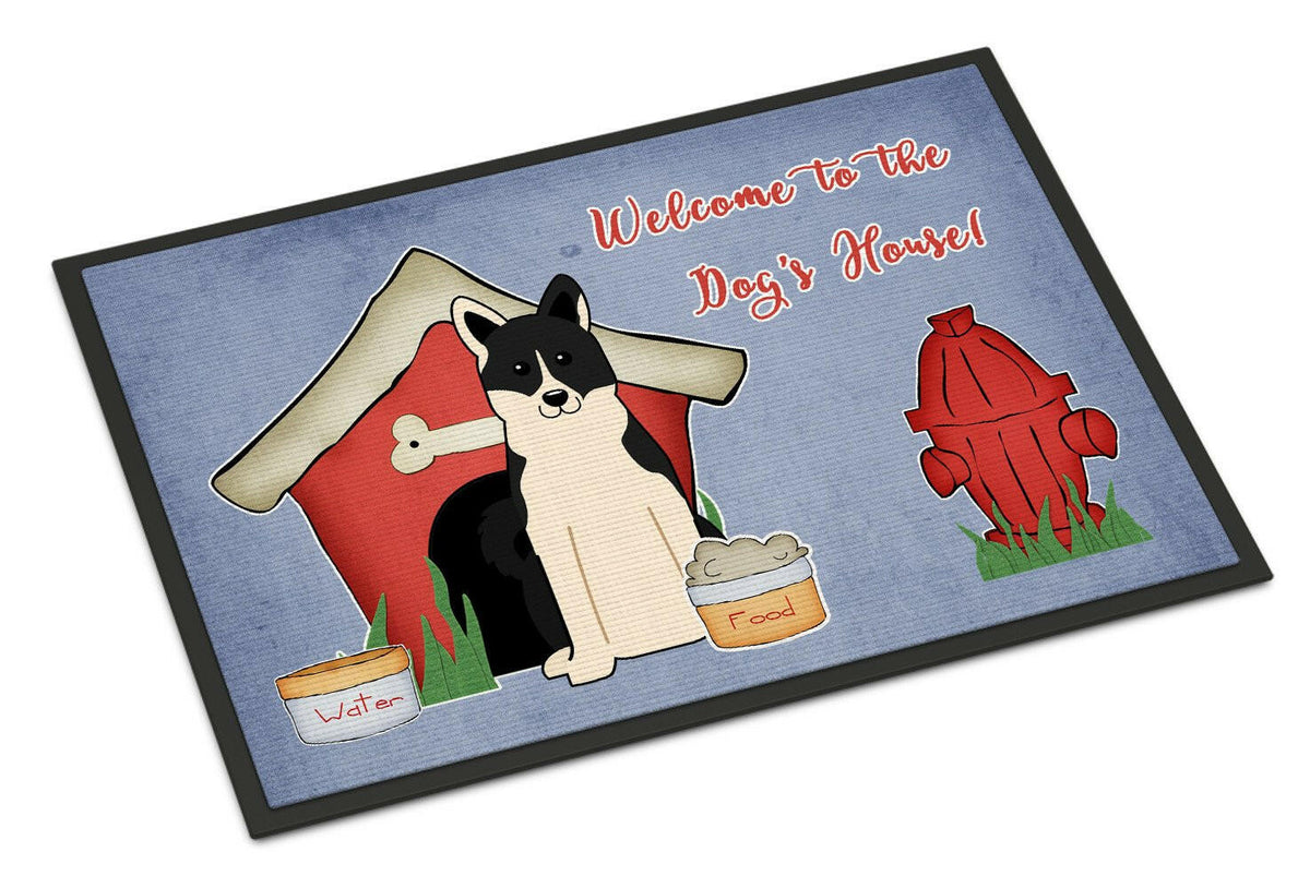 Dog House Collection Russo-European Laika Spitz Indoor or Outdoor Mat 18x27 BB2783MAT - the-store.com
