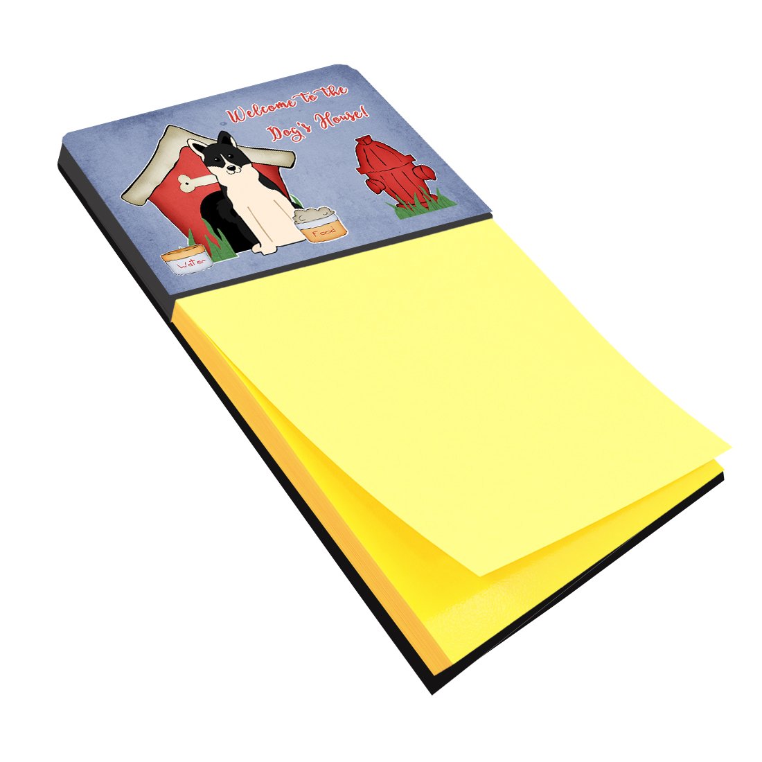 Dog House Collection Russo-European Laika Spitz Sticky Note Holder BB2783SN by Caroline&#39;s Treasures