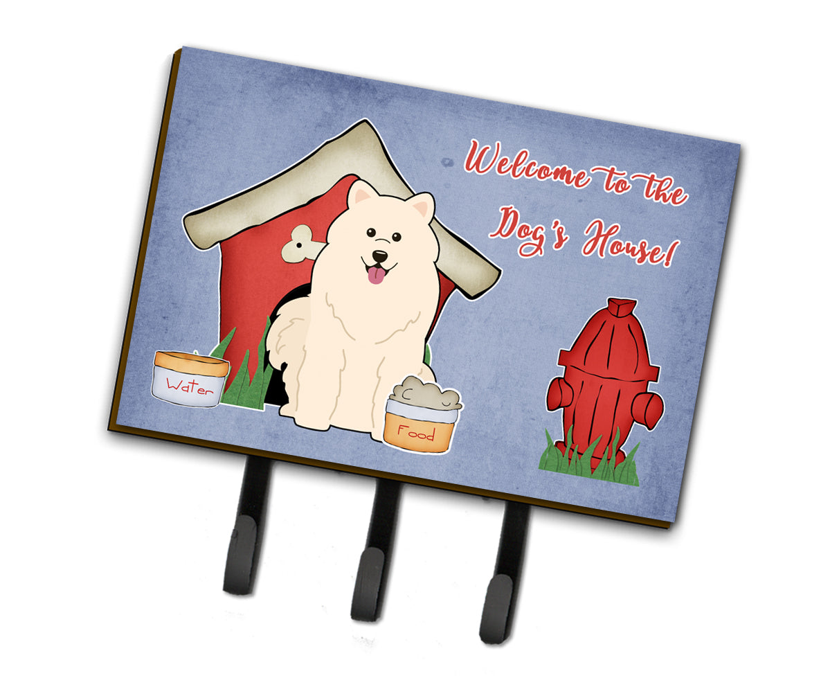 Dog House Collection Samoyed Leash or Key Holder  the-store.com.