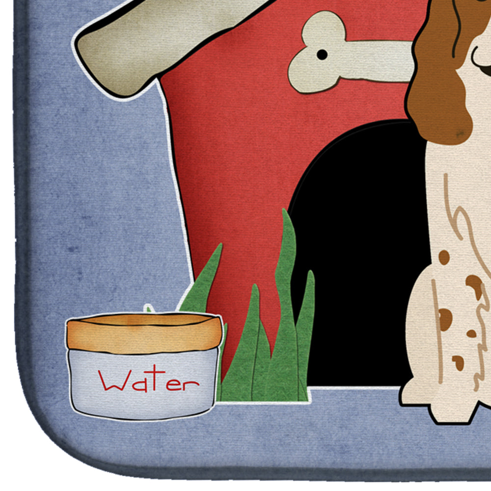 Dog House Collection Russian Spaniel Dish Drying Mat BB2785DDM  the-store.com.