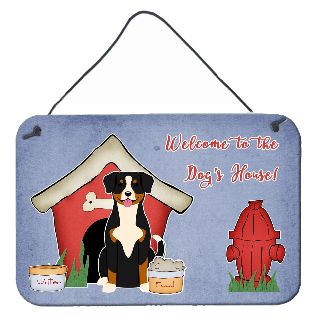 Dog House Collection Entlebucher Wall or Door Hanging Prints BB2792DS812 by Caroline&#39;s Treasures