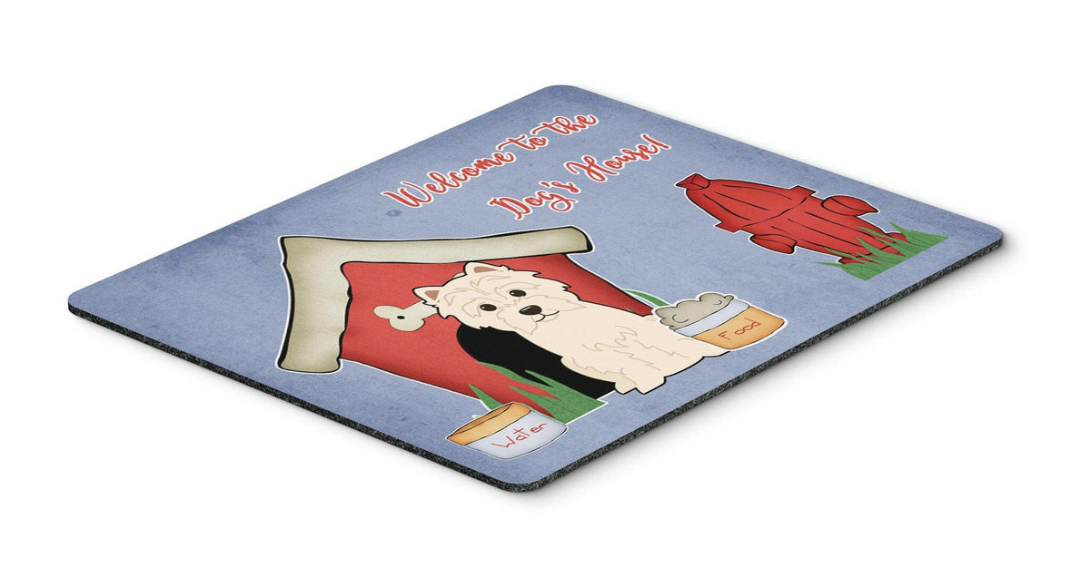 Dog House Collection Westie Mouse Pad, Hot Pad or Trivet BB2796MP by Caroline&#39;s Treasures