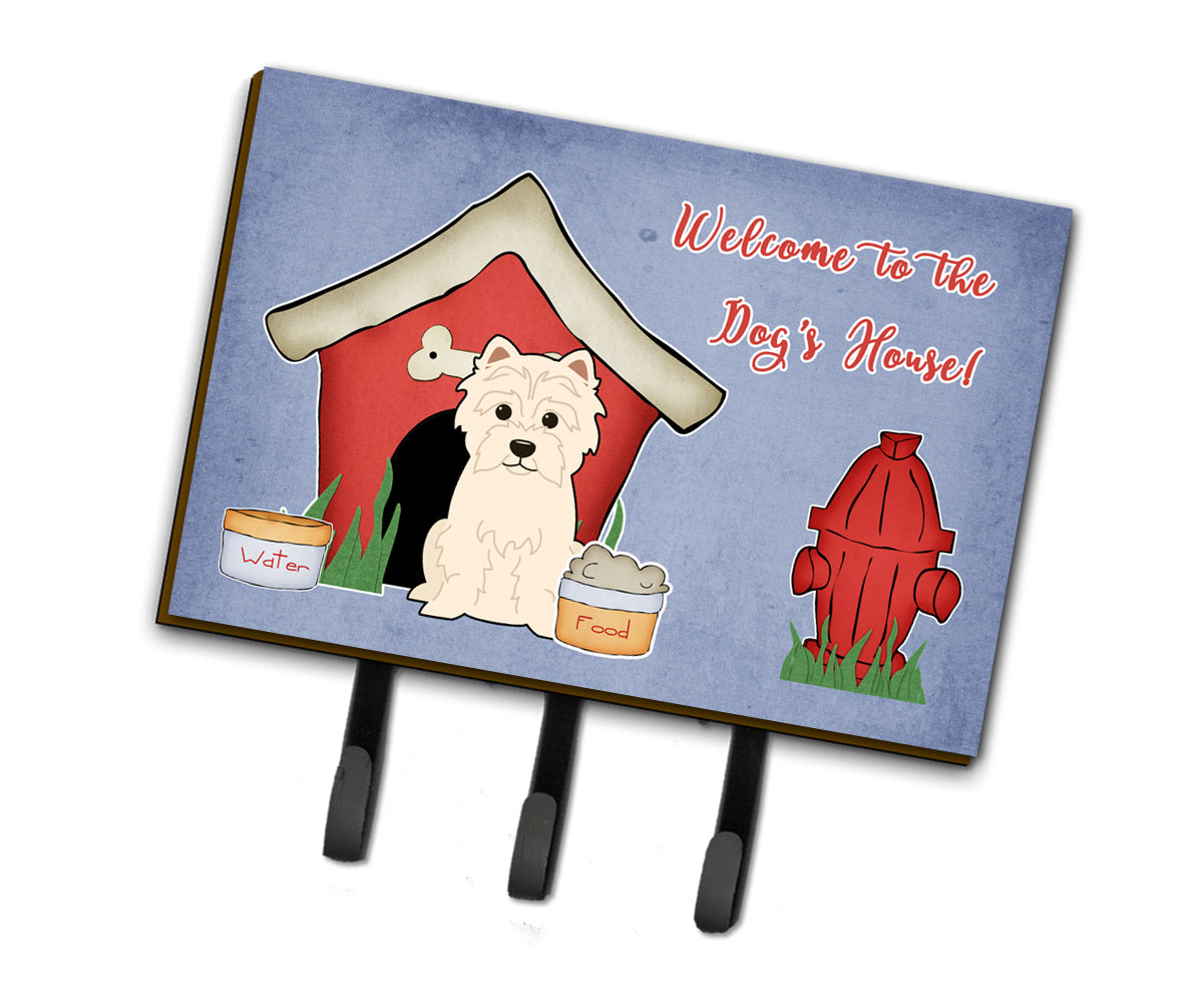 Dog House Collection Westie Leash or Key Holder