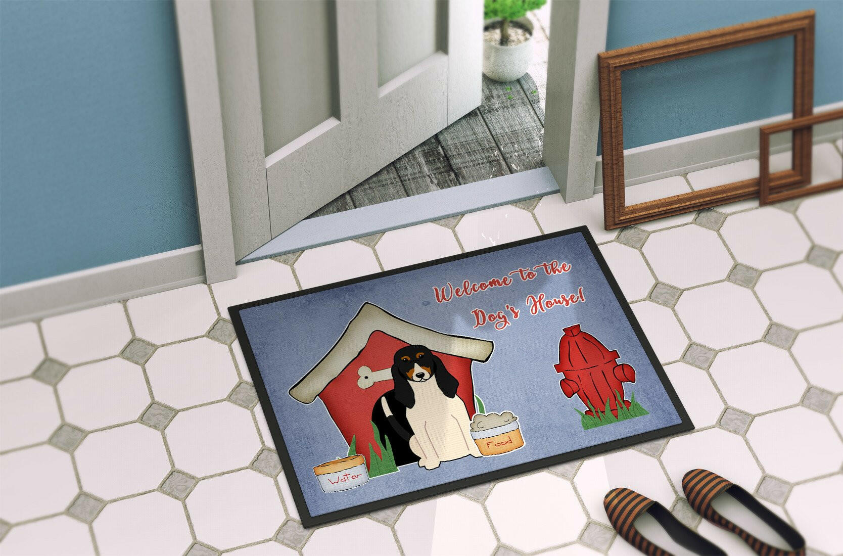 Dog House Collection Swiss Hound Indoor or Outdoor Mat 24x36 BB2798JMAT - the-store.com