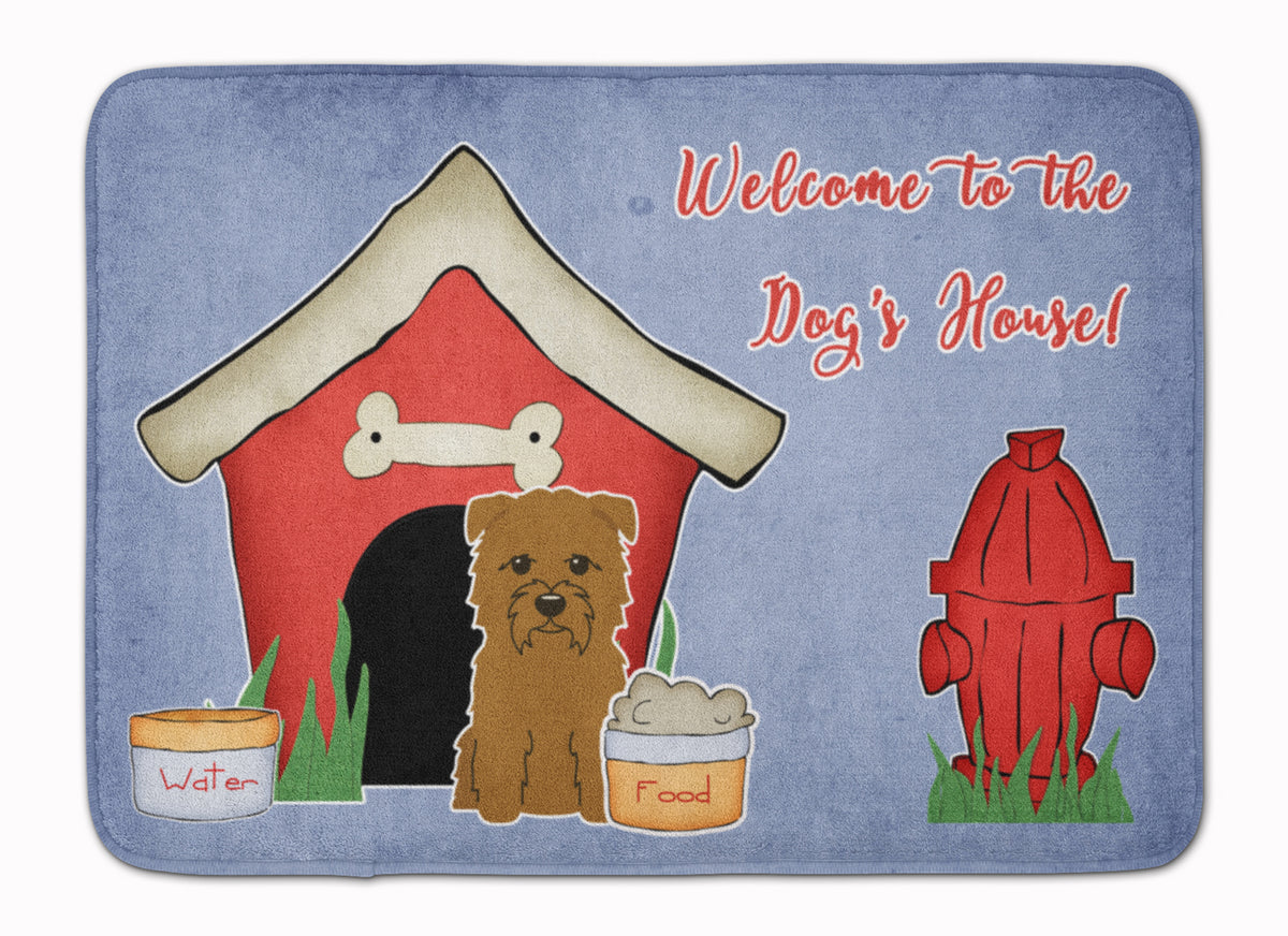 Dog House Collection Glen of Imal Tan Machine Washable Memory Foam Mat BB2814RUG - the-store.com