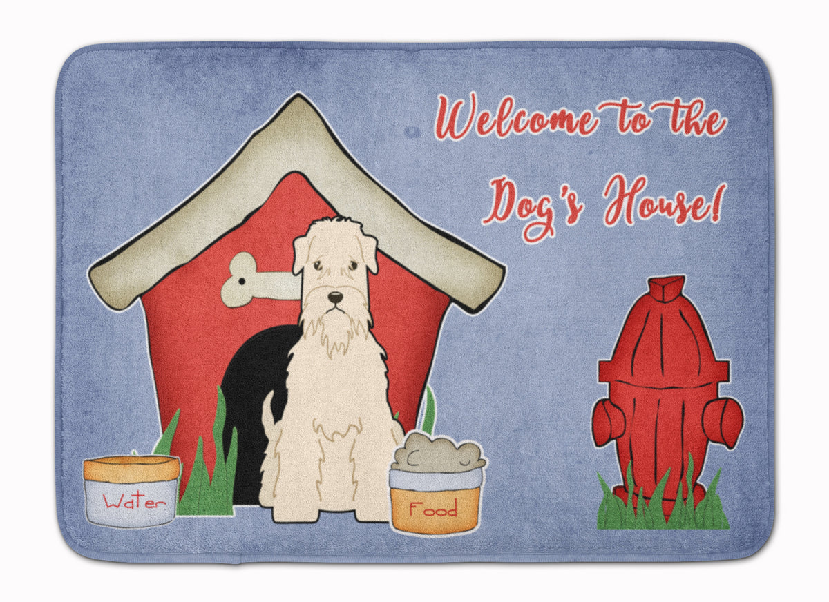Dog House Collection Soft Coated Wheaten Terrier Machine Washable Memory Foam Mat BB2815RUG - the-store.com