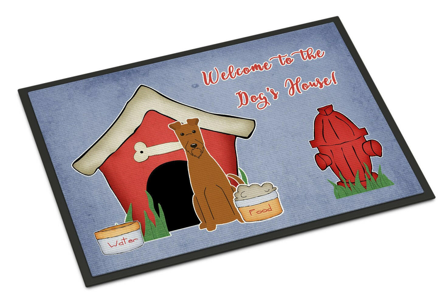 Dog House Collection Irish Terrier Indoor or Outdoor Mat 24x36 BB2816JMAT - the-store.com